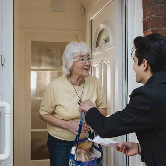 Delivering Groceries to the Elderly